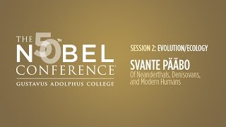 Svante Pääbo at Nobel Conference 50 [upl. by Brunk780]