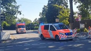 2x NEF  RTW der FURW 1 der Berufsfeuerwehr Oldenburg auf Einsatzfahrt [upl. by Bruce]