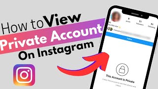 How To View Private Account on InstagramInstagram per private account kasay dekhain [upl. by Acus672]