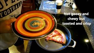 Reheating Pizza Hack  How to reheat Pizza in about 3 Minutes  This is the best and fastest way [upl. by Llennahs]