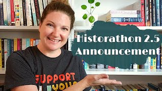 Historathon 25 Announcement  Historical Fiction Readathon [upl. by Ruffo]