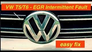 VW T5 TDI EGR Intermittent Electrical Fault [upl. by Rankin]