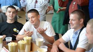 Uzhgorod Seminary Choir have some fun [upl. by Natalie]