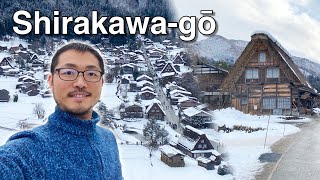 Trip to Shirakawago quotWinter wonderlandquot 〜白川郷〜 Japan Vlog  easy Japanese home cooking recipe [upl. by Rehpotirhc]