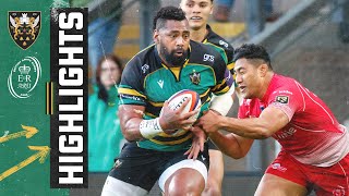 Northampton Saints v British Army  Highlights [upl. by Abdel]