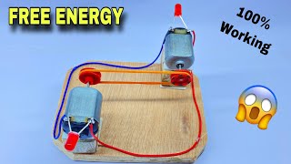 Free Energy Generator With Two Dc Motor  Free Electricity  Magnetic Motor Dynamo  SB craft [upl. by Tabby]