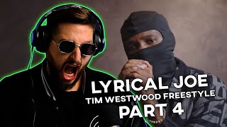 Lyrical Joe freestyle 🔥 Snaps on this Westwood Part 4 REACTION [upl. by Netsuj]