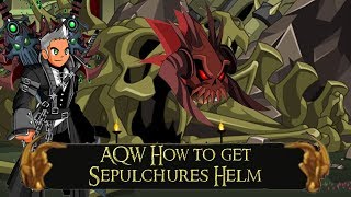 AQW How to get Sepulchures Helm Guide [upl. by Inavihs]