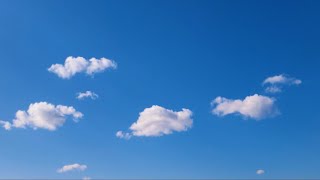 blue sky Effect background video beautiful Clouds Moving Time lapse footage HD [upl. by Aihgn222]