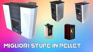 MIGLIORI STUFE A PELLET OTTOBRE 2021 AMAZON [upl. by Annaeiluj]