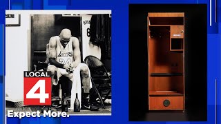 Sotheby’s is auctioning off locker of legendary basketball star Kobe Bryant [upl. by Ardnala828]