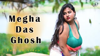 MANSVI FASHION EMBROIDERED BOLLYWOOD NET SAREE FEAT MEGHA VIDEO  BONG FASHION VLOG  2024 [upl. by Bible]