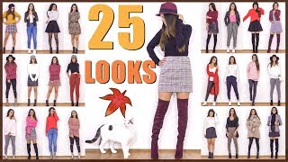 25 OUTFITS  FALL LOOKBOOK 2018 🍁 HERBST FASHION  KINDOFROSY [upl. by Esyla]