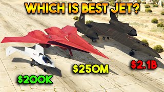 GTA 5 MAIN CHARACTERS GOT JET WHICH IS BEST JET [upl. by Airamat434]