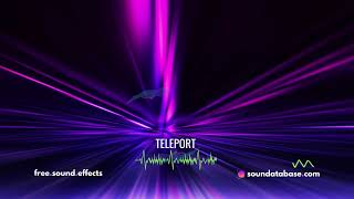 Teleport Sound Effect royaltyfree  link to free download in description ⬇️ [upl. by Ordnassela]