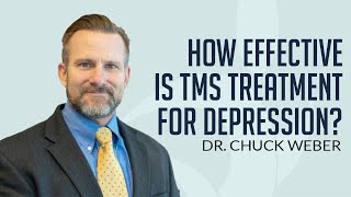 How Effective is TMS Therapy for Depression Dr Weber podcast mentalhealth tms mentallyrelief [upl. by Atirihs]