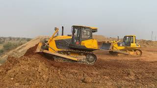 LiuGong LD20D Dozer Woking In Dump Yard [upl. by Alleinnad867]