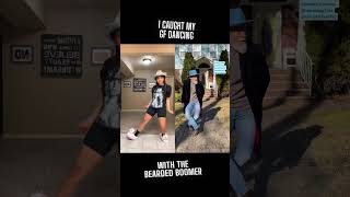 BEYONCE  TEXAS HOLD EM  LINE DANCE CHALLENGE  BEARDED BOOMER VS MY GF  COWBOY CARTER [upl. by Nrehtak]