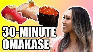 NEW 30Minute Omakase in Chicago  Sushi by Bou  60Second Review [upl. by Togram]