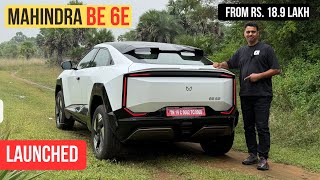 Mahindra BE 6E Most Detailed Walkaround  189 Lakh  232 BHP  500 KM Range 🔥🔥🔥 [upl. by Xer]