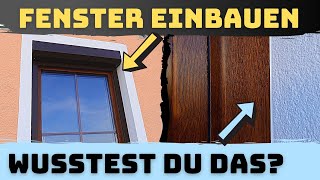 Neue Fenster einbauen Alte Fenster selber tauschen mit amp ohne Rollladen im Altbau  Anleitung [upl. by Cave926]