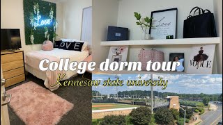 COLLEGE DORM TOUR  KENNESAW STATE UNIVERSITY  ARC 2 [upl. by Ymmij805]