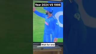 Wait for end  2024 VS 1998 cricket viratkohli vs sachintendulkar ipl cricketlover shorts [upl. by Nnylkcaj816]