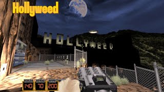 Duke Nukem 3D Steam Workshop Hollyweed All Secrets [upl. by Tyler]