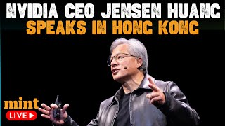 NVIDIA CEO Jensen Huang LIVE Speech In Hong Kong Amid Global Semiconductor Trade Tensions  WATCH [upl. by Suoivart]