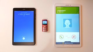 Two Tab amp One mini Phone Incoming Call [upl. by Rumery]