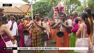 Cavadee à SaintAndré  un moment de grande ferveur pour la communauté tamoule de l’île [upl. by Nebeur]