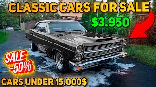 20 Flawless Classic Cars Under 15000 Available on Craigslist Marketplace Perfect Classics Cars [upl. by Dub54]