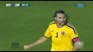 Gol de Yepes  Paraguay 1 vs Colombia 1  15Octubre2013  Eliminatorias Brasil 2014 [upl. by Nylleoj]