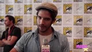 EXCLUSIVE Teen Wolf Cast Spill Season 4 Spoilers At ComicCon  Perez Hilton [upl. by Assilak]