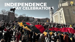 VLOG Celebrating Lithuanias Independence [upl. by Keverian24]