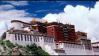 China  Tibet  Lhasa 中國 西藏 拉薩 Potala Palace and Jokhang Monastery 布達拉宮 和 大昭寺 [upl. by Ruskin]