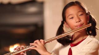 Scarborough Fair flute by Emma He 9 yr old [upl. by Urban]