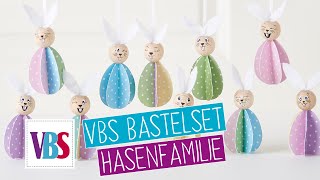 Bastelset Hasenfamilie [upl. by Atnes736]