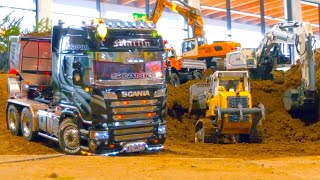 FANTASTIC RC TRUCK AND CONSTRUCTION MACHINES IN ACTION  FASZINATION MODELLBAU FRIEDRICHSHAFEN [upl. by Noral493]