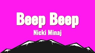 Nicki Minaj  Beep Beep feat 50 Cent lyrics [upl. by Nagol169]