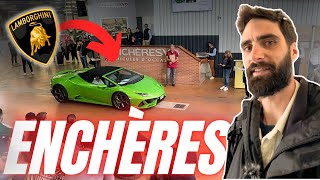 JASSISTE À LA VENTE INCROYABLE dune Lamborghini Huracan [upl. by Gabbie]