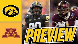 Will Turnovers Decide Iowa vs Minnesota [upl. by Foskett448]