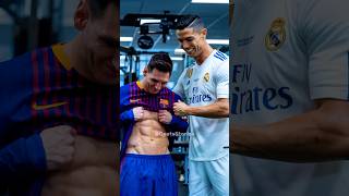 Ronaldo and Messi in the GYM 💪 [upl. by Naik]