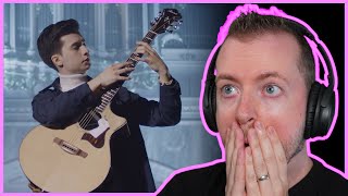 Guitarist reacts to MARCIN Moonlight Sonataquot on one guitar [upl. by Matelda488]