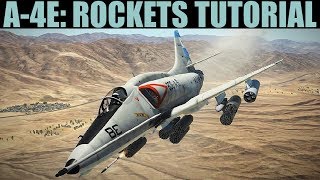 A4E Skyhawk Rockets Tutorial  DCS WORLD [upl. by Ezarra]