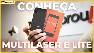 CONHECA O SMARTPHONE MULTILASER E LITE  SIMPLES E COMPACTO [upl. by Pelagi53]