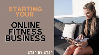 How To Start An Online Fitness Coaching Business  Step by Step [upl. by Arammahs]