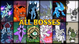 The Battle Cats  All Bosses  Legend Advent Tower and more [upl. by Fairfield]