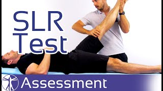 Straight Leg Raise SLR Test  Lasègue Test  Lumbar Radicular Syndrome [upl. by Nenad]