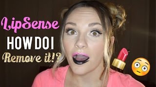 Using Oops Remover and The BEST way to remove LipSense [upl. by Annadiane514]